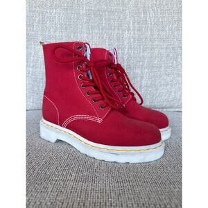 Doc Marten Red Page Boots
